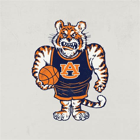 Thousands of basketball logo designs are available for you to choose from. Auburn Tigers Basketball | Vintage sports, Sports logo ...