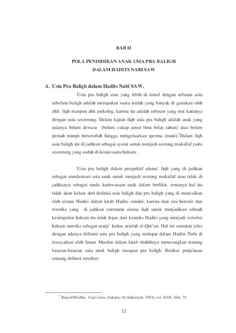 10 pendidilcan annk usia dini. Hadits Tentang Pendidikan Anak Usia Dini - Nusagates