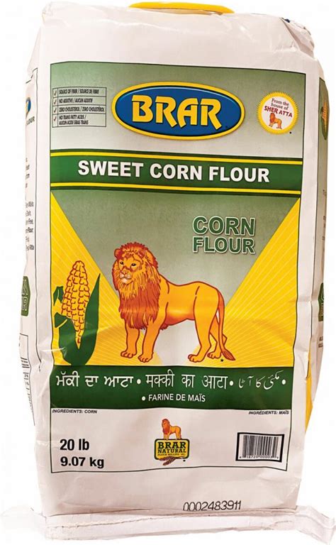 Sher Corn Flour 20lb Marché Patel