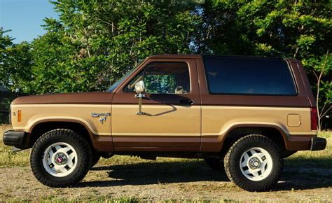 1984 Ford Bronco Ii Xlt 4x4 1 Owner Low Mileage Factory Ac 5