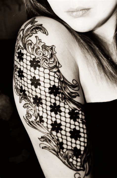 Lace Tattoos Designs Ideas And Meaning Tattoos For You