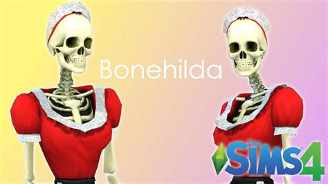 Bonehilda The Sims 4 Create A Sim Youtube