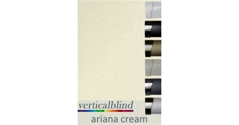 Dalix sand premium vertical blinds slats window covering 5 pack qty / white. Ariana Cream 89mm Vertical Blind