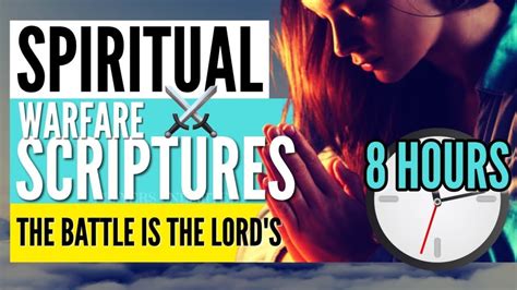 Spiritual Warfare Scriptures For Sleep 8 Hours Encouraging Bible