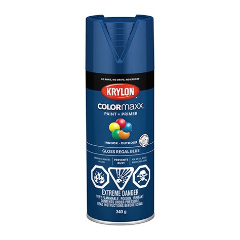 Krylon Colormaxx Acrylic Paint And Primer In One Aerosol Spray Gloss
