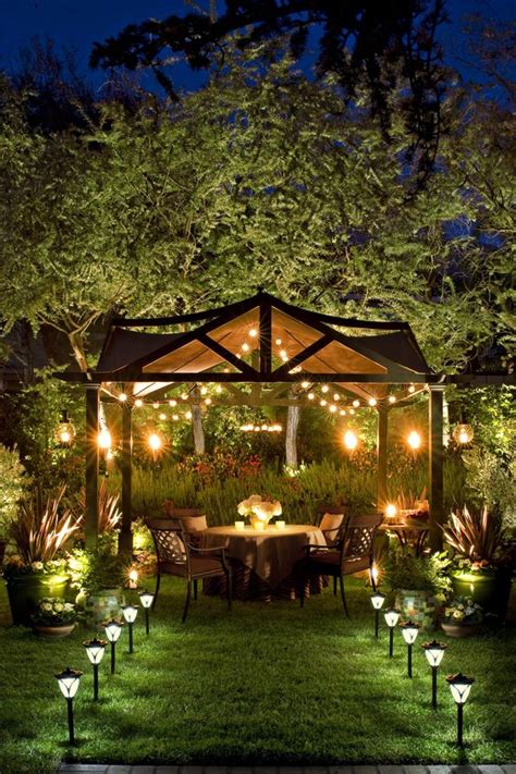 How do you wish to enjoy your garden? 20 Dreamy Garden Lighting Ideas - Best of DIY Ideas