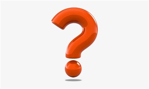 Frequently Asked Questions Question Mark 3d Icon Transparent Png