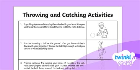 👉 Home Learning Tasks Year 2 Pe Throwing And Catching Lesson