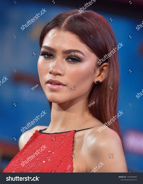 Los Angeles Jun 26 Zendaya Coleman Arrives For The Spider Man Far From Home World Premiere