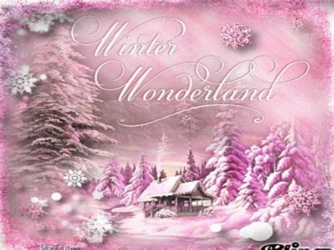 Winter Pink Wonderland Glam Christmas Winter Wonderland Pictures