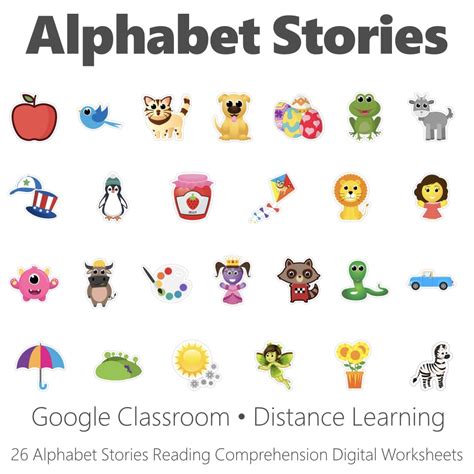 Watch the video to learn about the letter rr. Alphabet Stories Reading Comprehension Digital Worksheet Collection ...