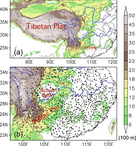 Characteristics Of Cold Season Rainfall Over The Yungui Plateau In Journal Of Applied