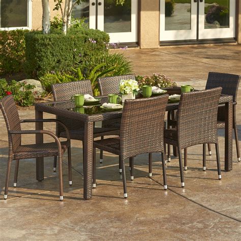 Maybe you would like to learn more about one of these? Best Wicker Patio Furniture Sets For 2020 | Wicker dining ...