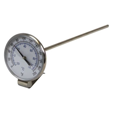 Dual Scale Dial Type Liquid Thermometer W8 Probe Coburn