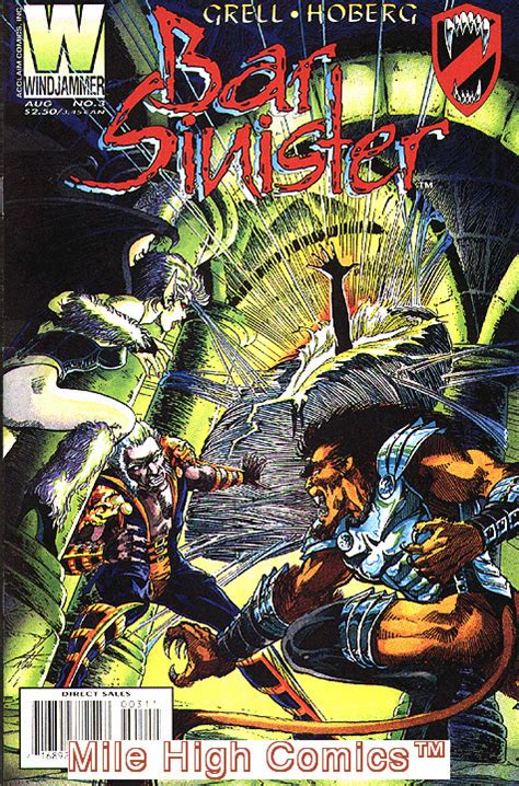 BAR SINISTER ACCLAIM VALIANT MIKE GRELL 1995 Series 3 Very Good