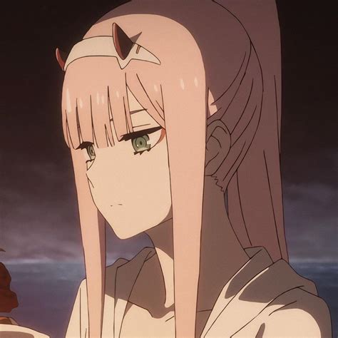 Zero Two Icon In 2021 Darling In The Franxx Icons Darling In The