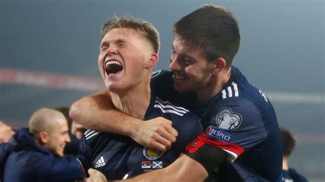 Scotland Qualify For Euro 2020 Steve Clarke Ryan Christie Darren