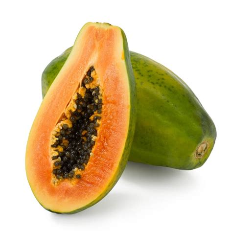 Papaya Hawaiian Vega Produce Eat Exotic Be Healthy