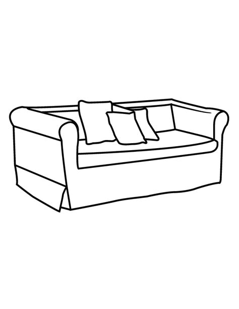 A couch is an upholstered item of furniture for the comfortable seating of more than one person and typically has an armrest on either side. Big Comfy Couch Coloring Pages - Coloring Home