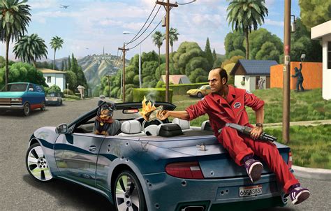 Wallpaper Grand Theft Auto V Gta 5 Trevor Trevor