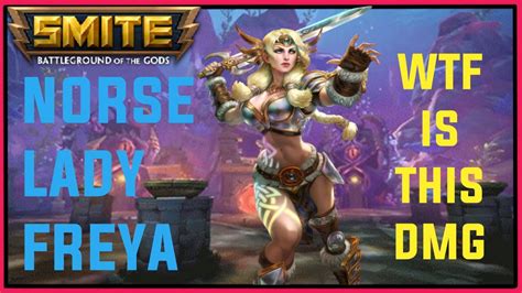 FREYA CAN LITERALLY 3 SHOT PPL WITH THIS BUILD IN SMITE YouTube