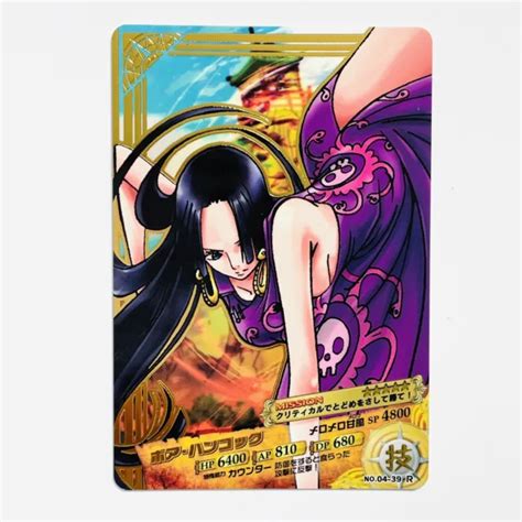 Boa Hancock No04 39 R One Piece Data Carddass Card Tcg Japanese Bandai 2012 1000 Picclick