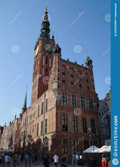 Old Red Brick Church In Gdansk Editorial Stock Photo Image Of Gothic