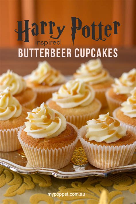 Easy Butterbeer Cupcakes A Harry Potter Inspired Recipe