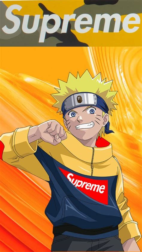 See more ideas about anime, dope art, supreme wallpaper. Yellow Anime Supreme Wallpaper - Anime Wallpaper HD