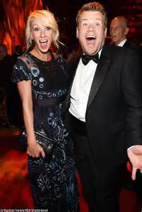 James Corden Puts On An Animated Display With His Wife Julia At The