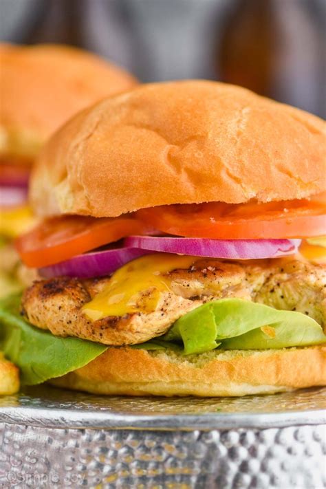 Skip The Takeout And Make The Best Grilled Chicken Sandwich Recipe Right At Home Made With A