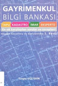 Gayrimenkul Bilgi Bankası İzmir Barosu Kütüphanesi