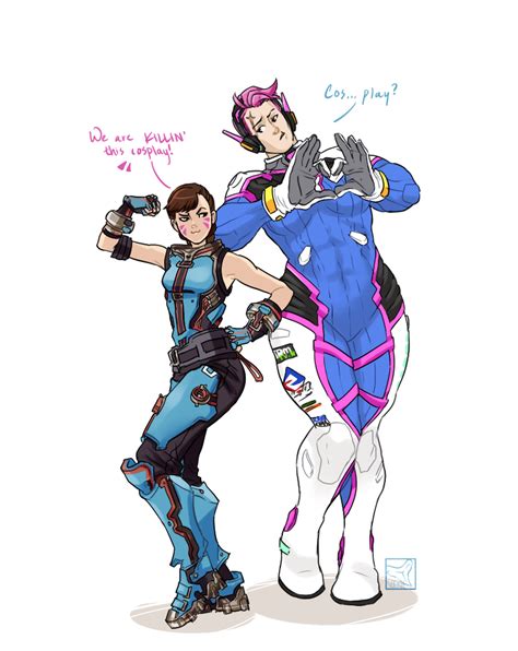 Alright So I Asked People To Send Me Two Overwatch Characters So That