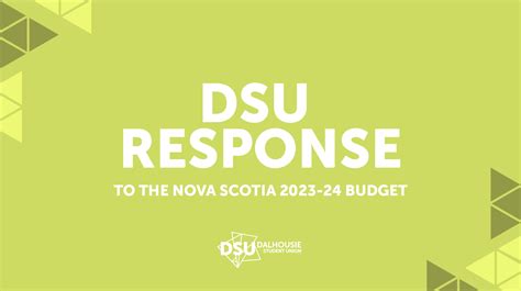 Dalhousie Student Union Dsu Responds To The Nova Scotia 2023 24