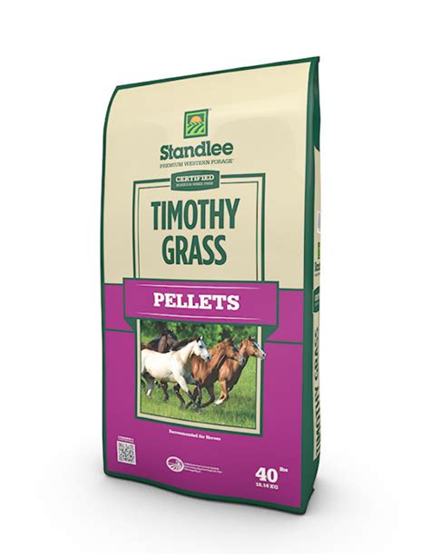 Standlee Premium Western Forage Certified Timothy Grass Pellets