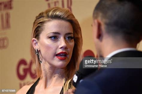 Amber Heard Attends The Gq Men Of The Year Awards At The Star On
