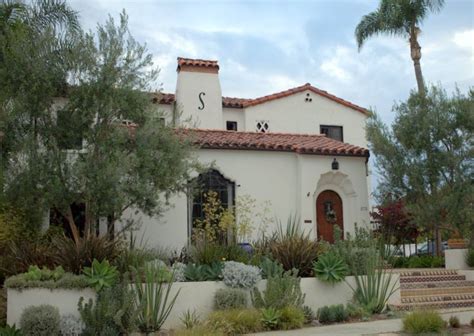 Terraced Spanish Colonial Revival House And Garden Spanish Bungalow