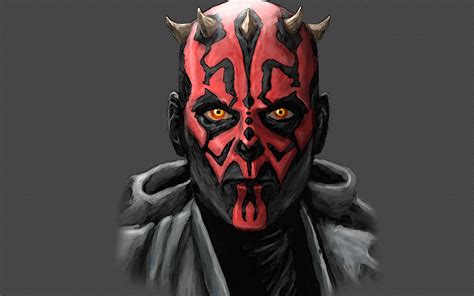 Download Wallpaper Star Wars The Sith Darth Maul By Kevinjackson