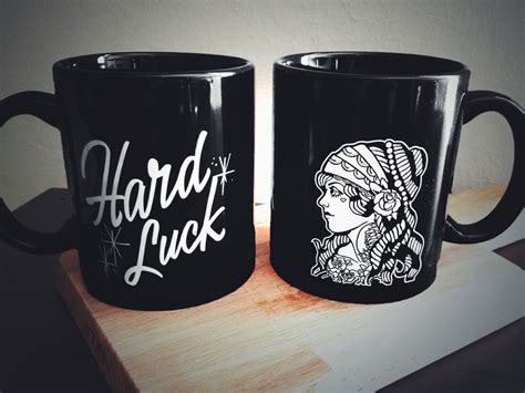Thanks @andrewcrutchywhite and @midwaytattooshop for… Traditional Gypsy Girl Tattoo Coffee/Tea Mug by HardLuckMugs