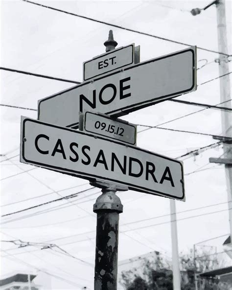 Personalized Street Sign T Intersection With Intersection Of Names