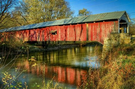 Rosevillecoxville Covered Bridge By Jack R Perry Covered Bridges