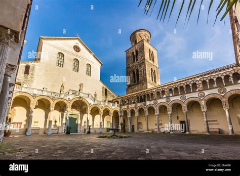 Salerno Cathedral Stock Photo Alamy