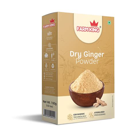 Dry Ginger Powder Farmking