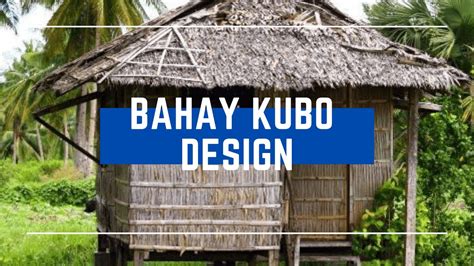 House Modern Bahay Kubo Design Concept Kubo Bahay Nipa Eskaya Bohol