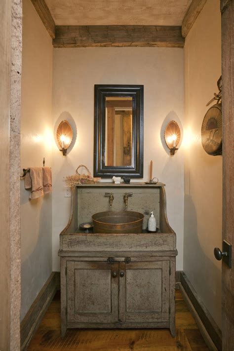 Primitive country manufactured home decorating ideas for your laundry room. 45 Stunning Country Rustic Bathrooms Ideas That are truly ...