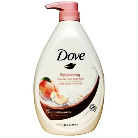 Dove Go Fresh Body Wash Rebalancing With White Peach X White Tea 1000ml