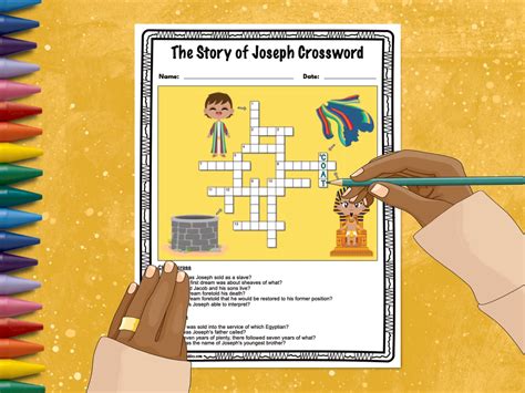 Story Of Joseph Crossword Puzzle