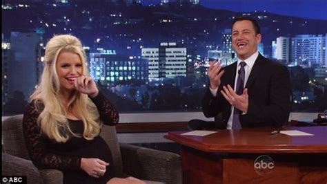 Video Jessica Simpson Accidentally Reveals Sex Of Her Baby On Jimmy Kimmel