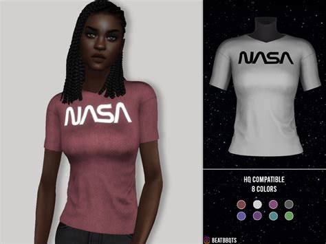 The Sims Resource Nasa Shirt