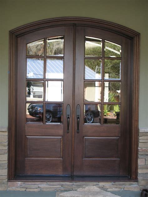 Your front doors are the first thing someone sees when they drive up to your home. French country double entry doors give charming ...